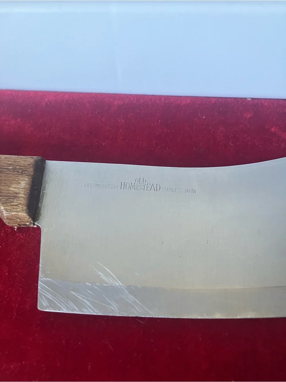 Vintage Old Homestead JAPAN Cleaver 6